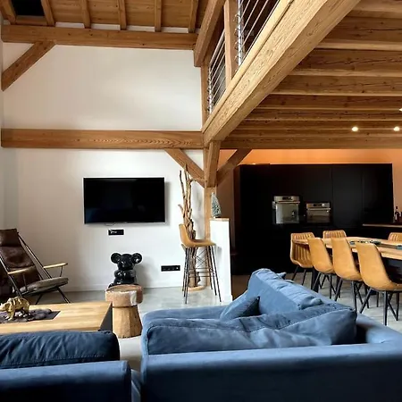Megeve Demi Quartier Chalet 12 P Exterior photo