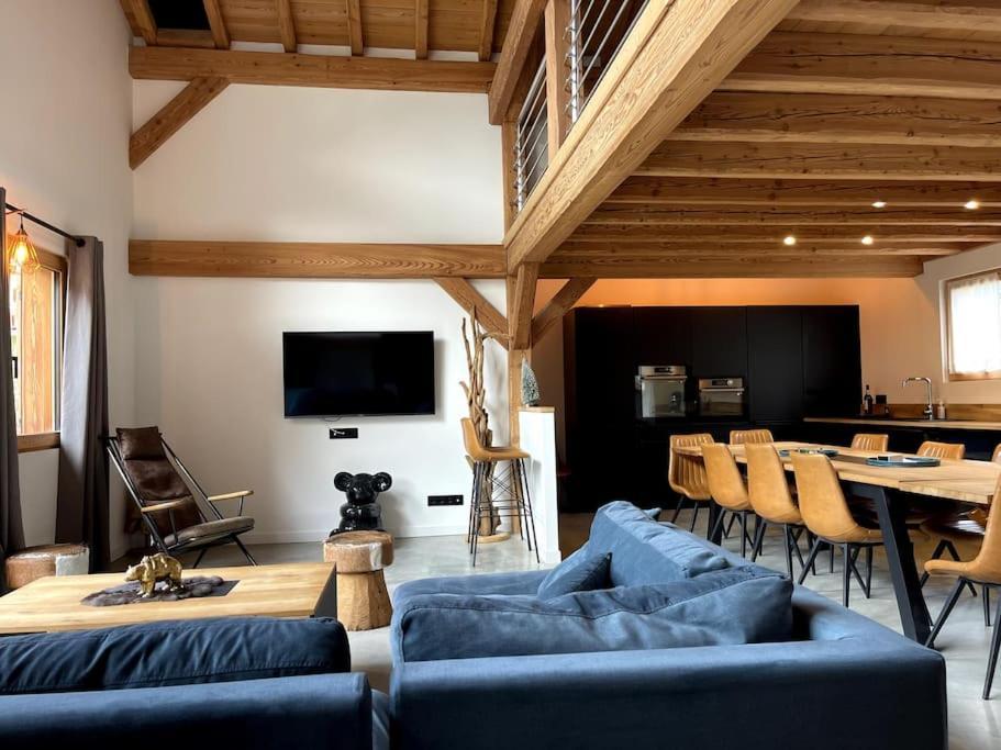 Megeve Quartier 12 P Chalet Demi-Quartier